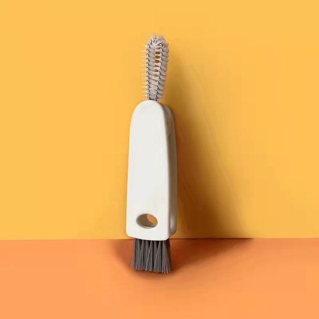 Multifunctional Bottle Cap Brush - Ezclics White