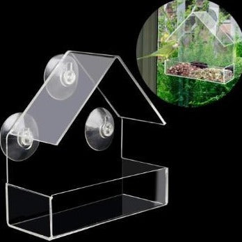 Mighty Suction Bird Feeder - Ezclics Pet