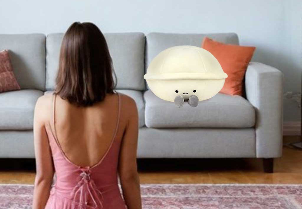 cute ring plush toy