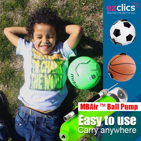 MBAir™ Sport Ball Pump - Ezclics