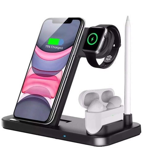 SuperDock™ - 4 in1 Charging Dock Station - Ezclics HP Accessories Black / 10W