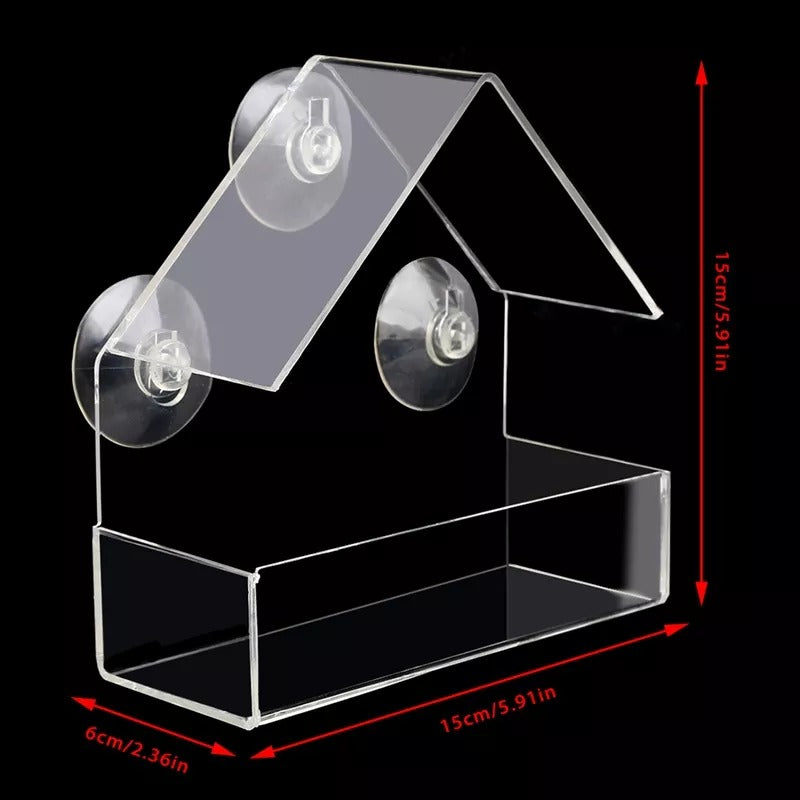 Mighty Suction Bird Feeder - Ezclics Pet